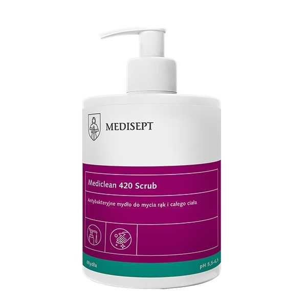 Mediclean 420 Scrub Medisept – mydło antybakteryjne