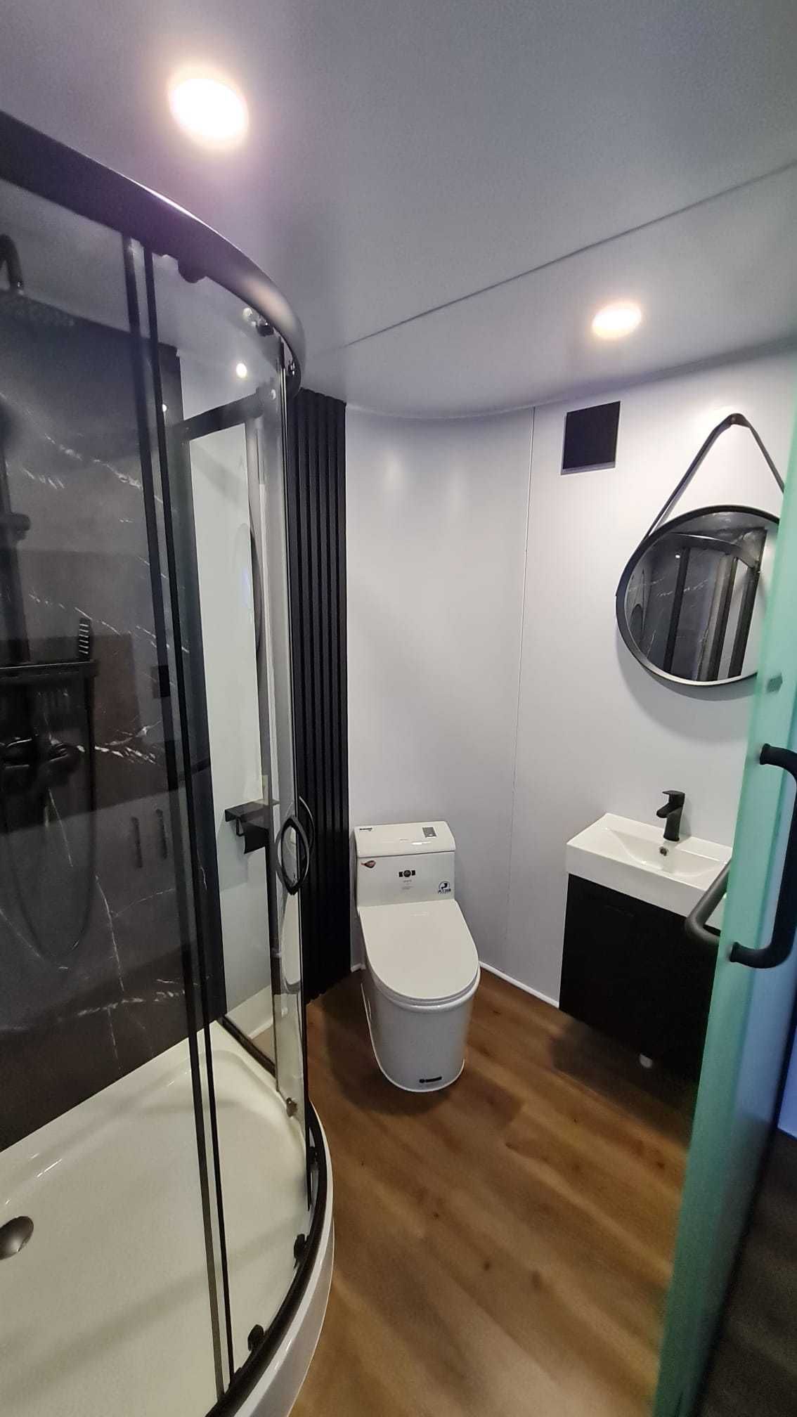 Nowoczesny dom kapsułkowy Całoroczny Tiny House domek BEZ POZWOLEŃ