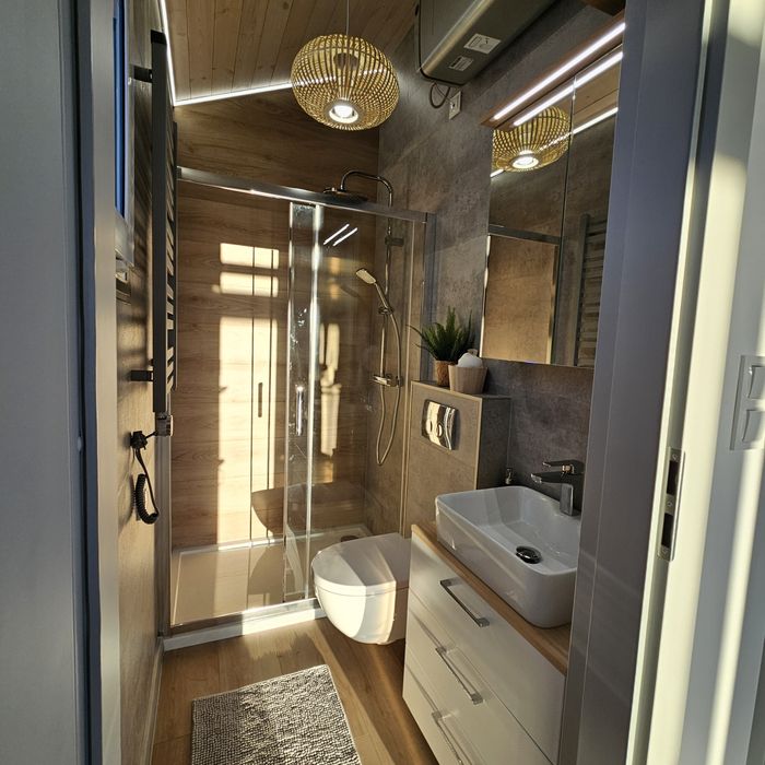 Domek mobilny  stodoła z antresolą na kołach