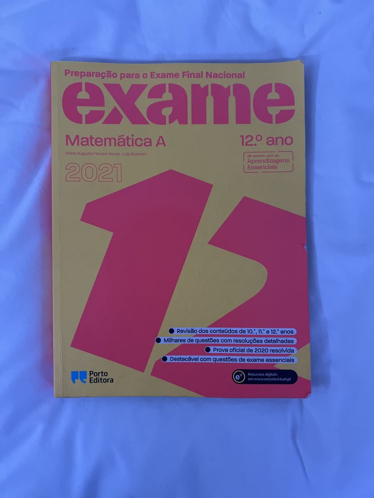 Preparação exame matemática A 2021