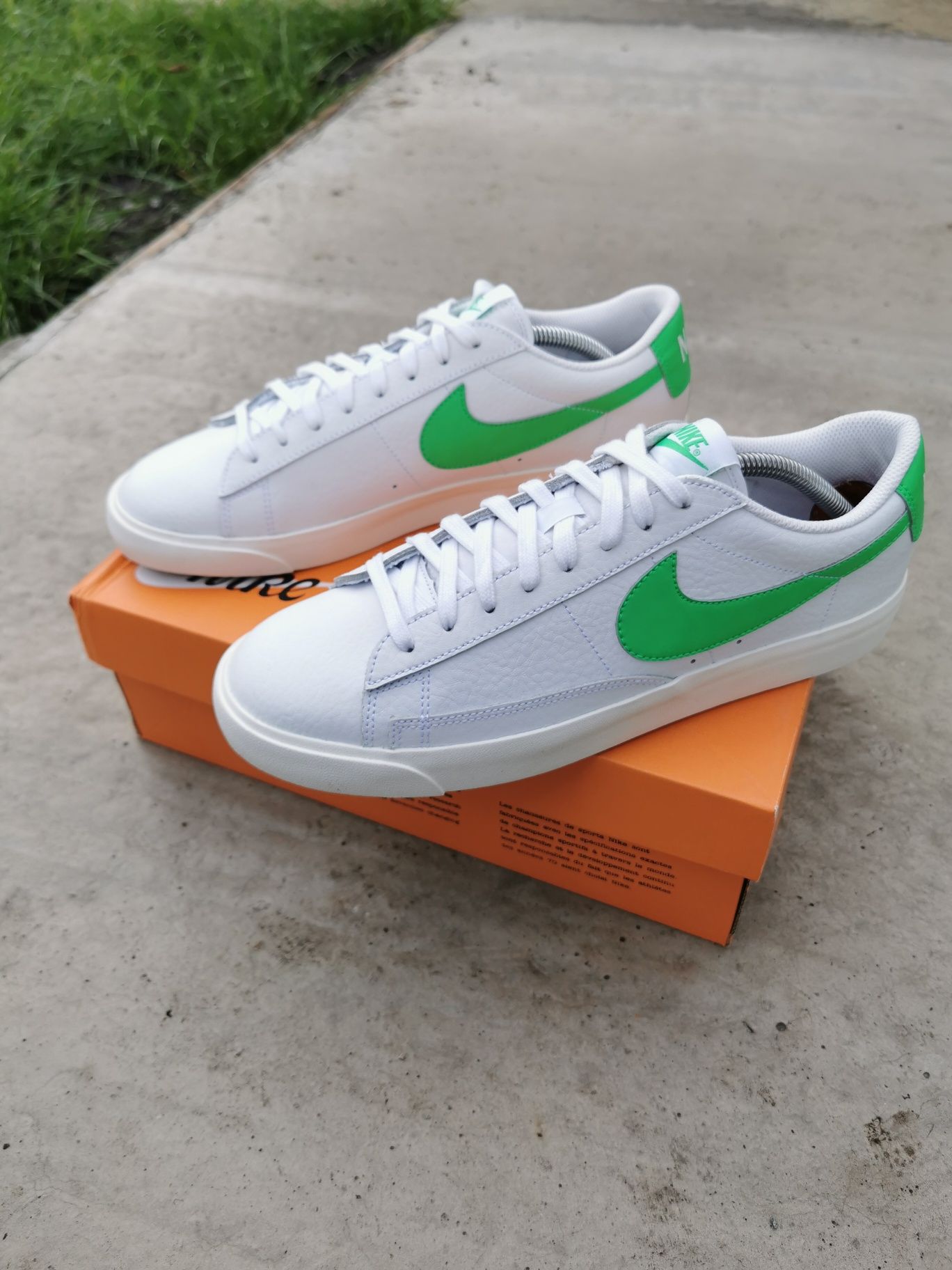 Кроссовки Nike Blazer Low Leather CI6377-105 42.5 43 46 ОРИГИНАЛ