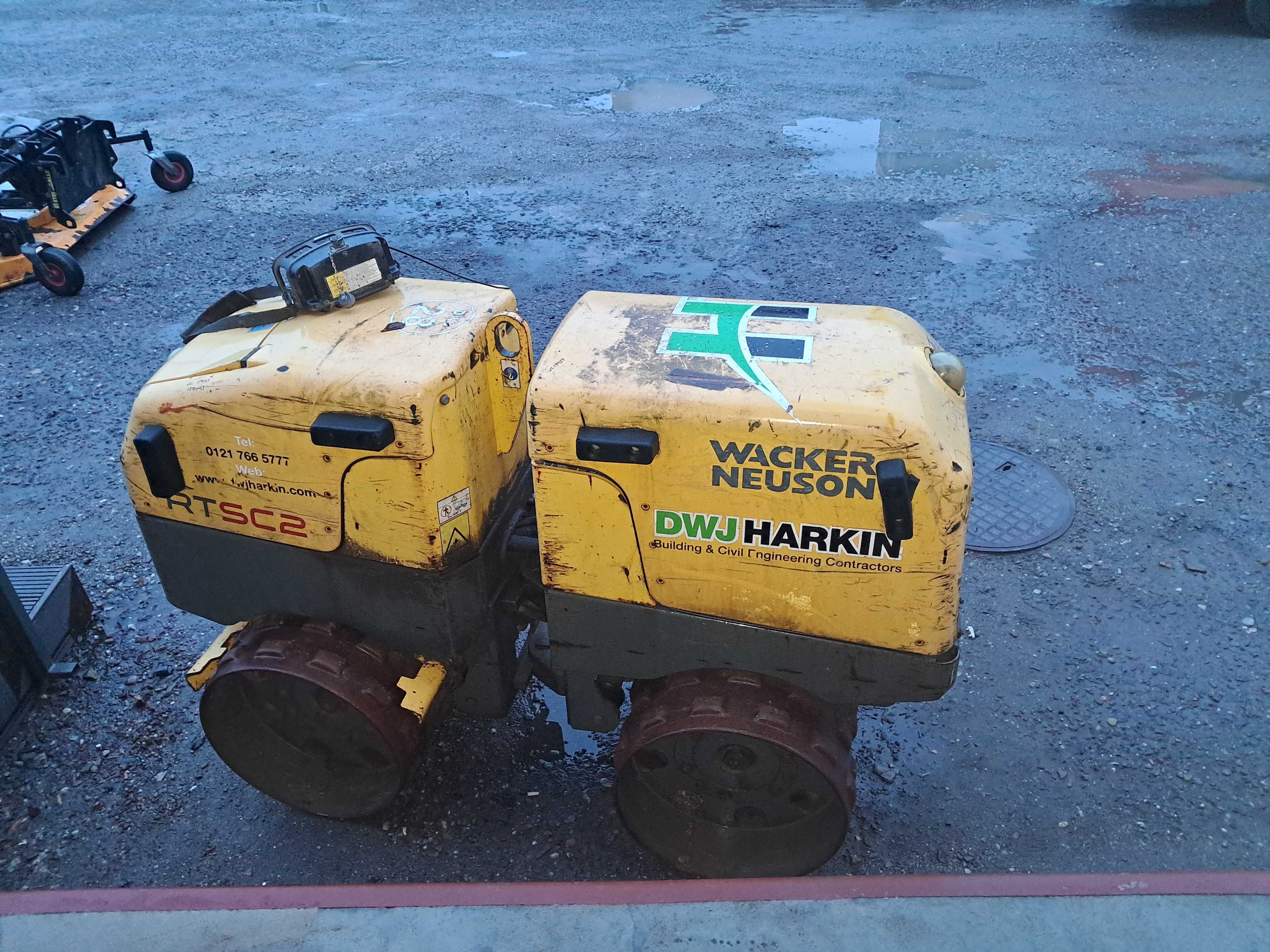 walec okołkowany Wacker Neuson RT82-SC2 , sterowany , 2012r