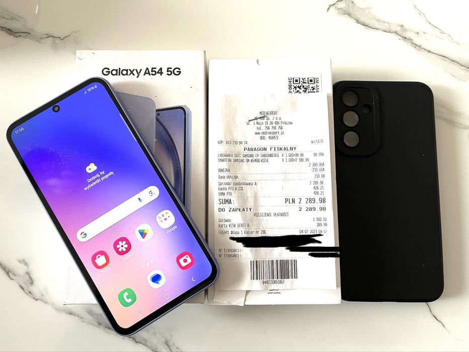 Samsung A54 5G!!! Dowód zakupu!