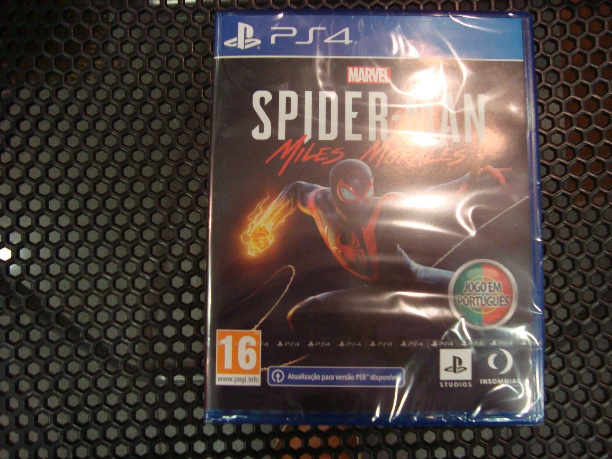 Marvel's Spider-Man Miles Morales - PS4 Novo Selado