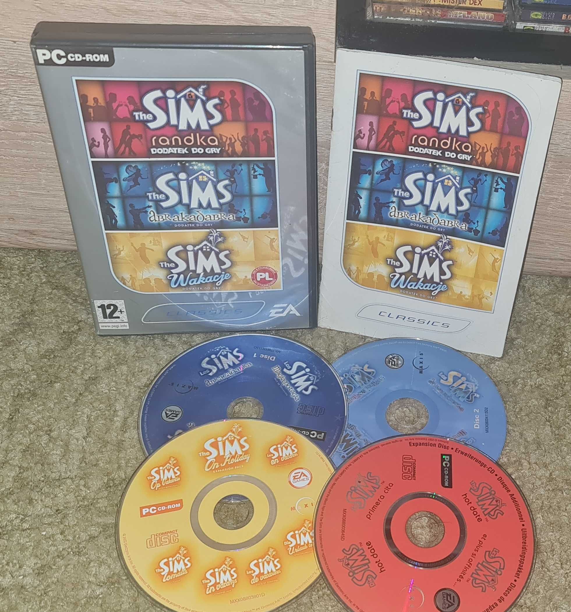 The Sims 1 Randka Abrakadabra Wakacje DODATKI PL
