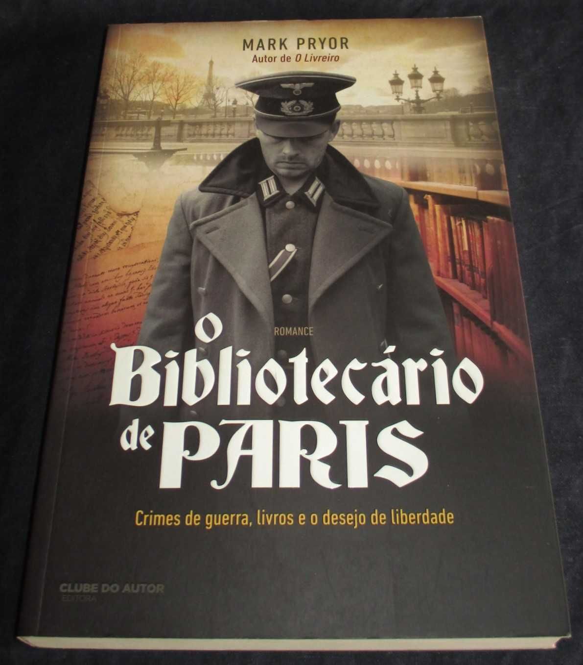 Livro O Bibliotecário de Paris Mark Pryor