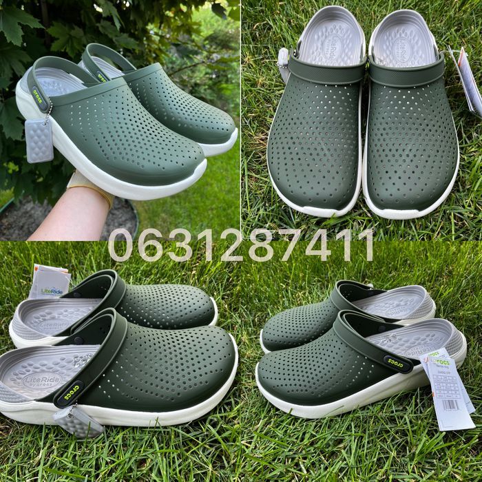 Crocs literide clog крокси чоловічі р. 36-46 мужские кроксы сабо