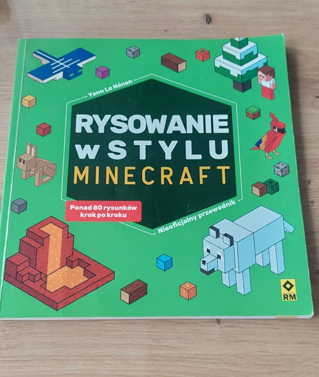Rysowanie w stylu Minecraft przewodnik rysowania krok po kroku