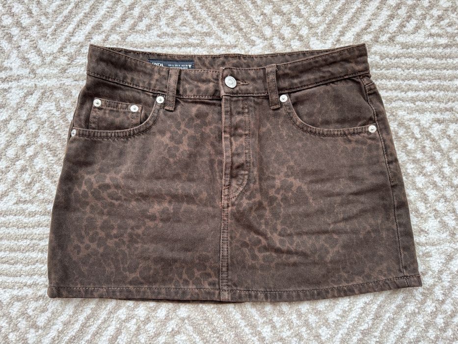 Продам джинсову міні спідницю Zara