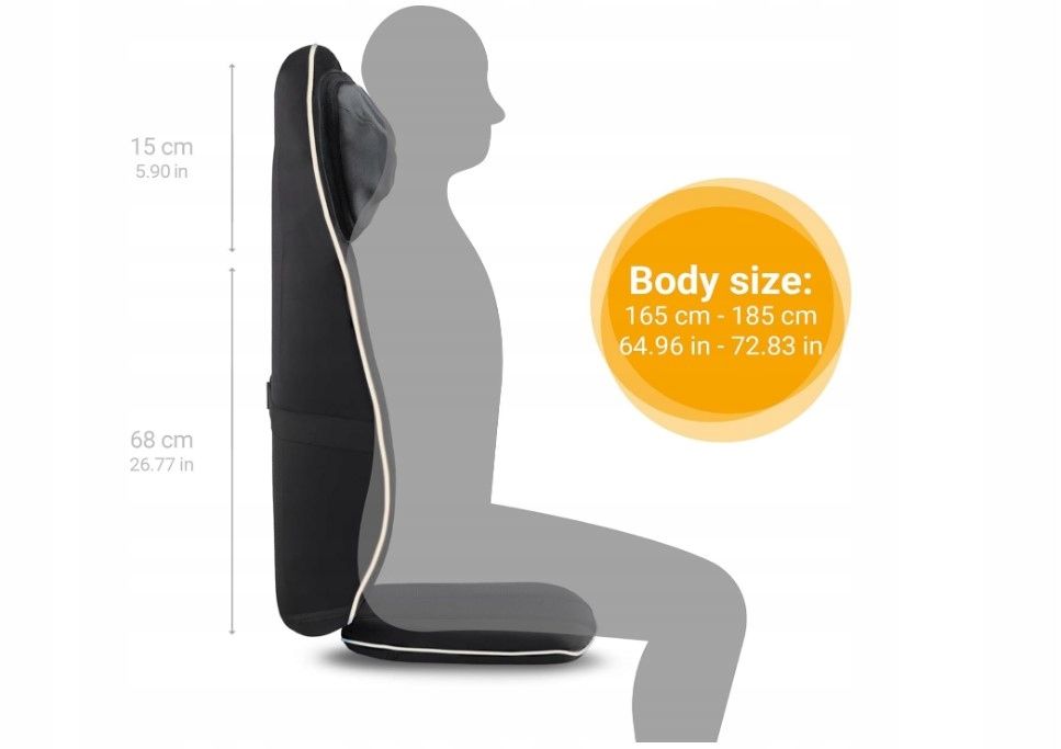 medisana mcn mata masująca/ masażer shiatsu