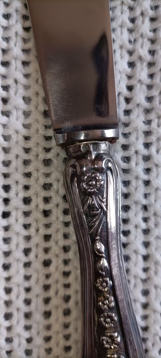 Talheres trinchar prata