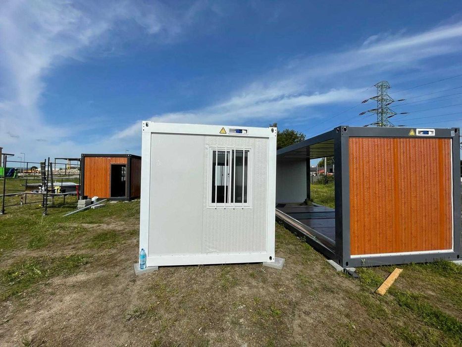 Nowy Kontener 6x3m biurowy, socjalny, budowlany - w częściach