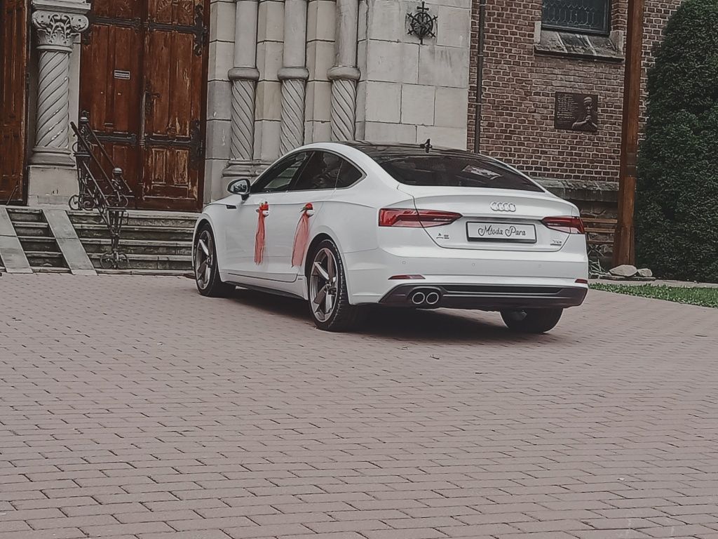 Auto do ślubu Audi A5 S line