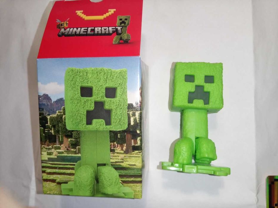 Игрушки Хэппи Мил Макдональдс + McDonald’s Minecraft-60шт.