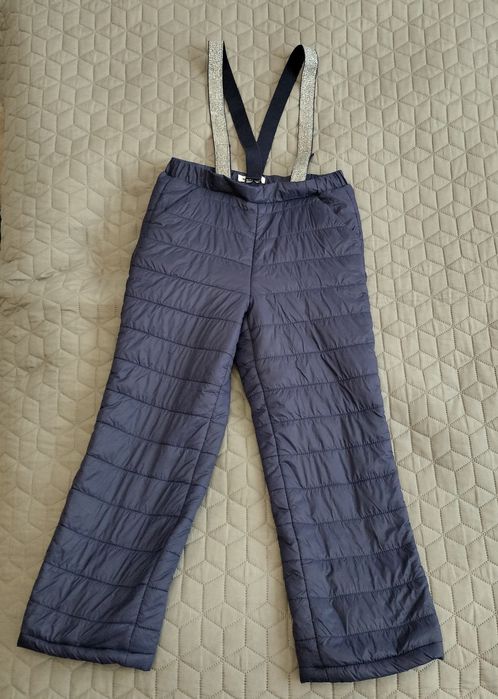 Spodnie zimowe ocieplane r.128