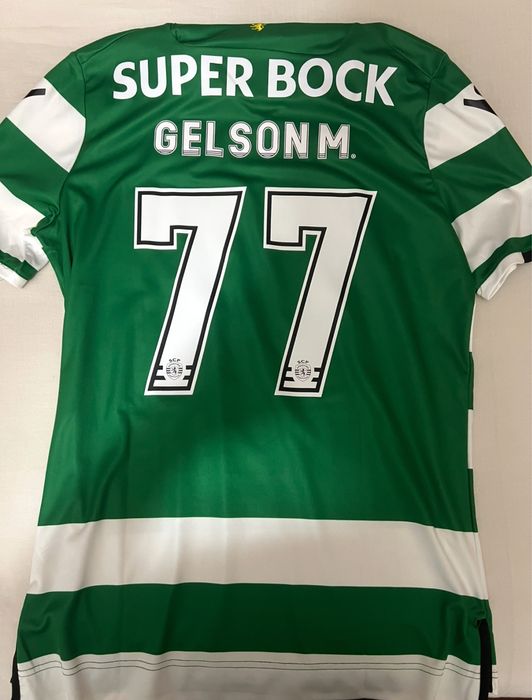 Camisola do Sporting - 2017/2018 - Toda Assinada (original) - Gélson M