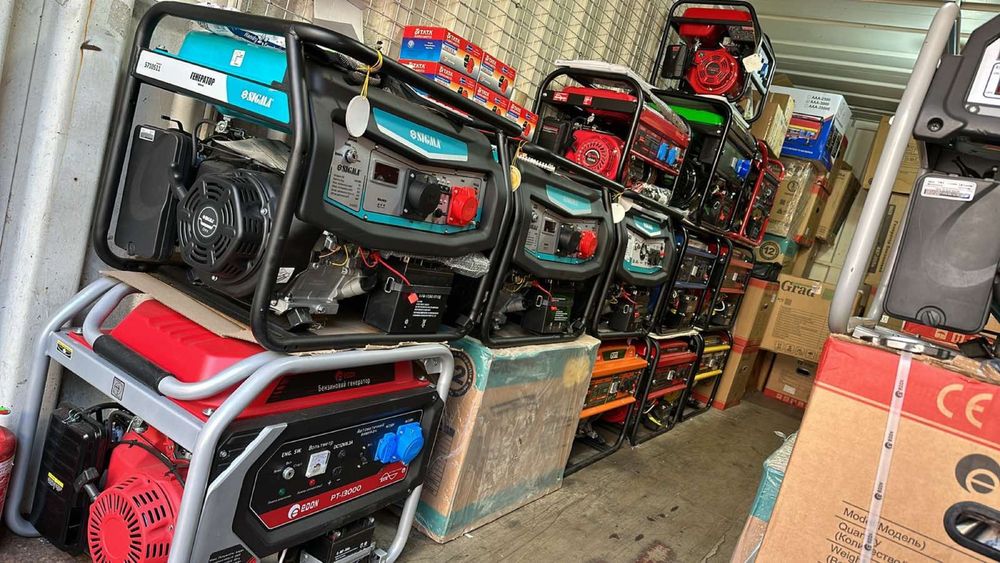 РОЗПРОДАЖ СКЛАДУ генератор Gued електростанція з гарантією МІДЬ 100%