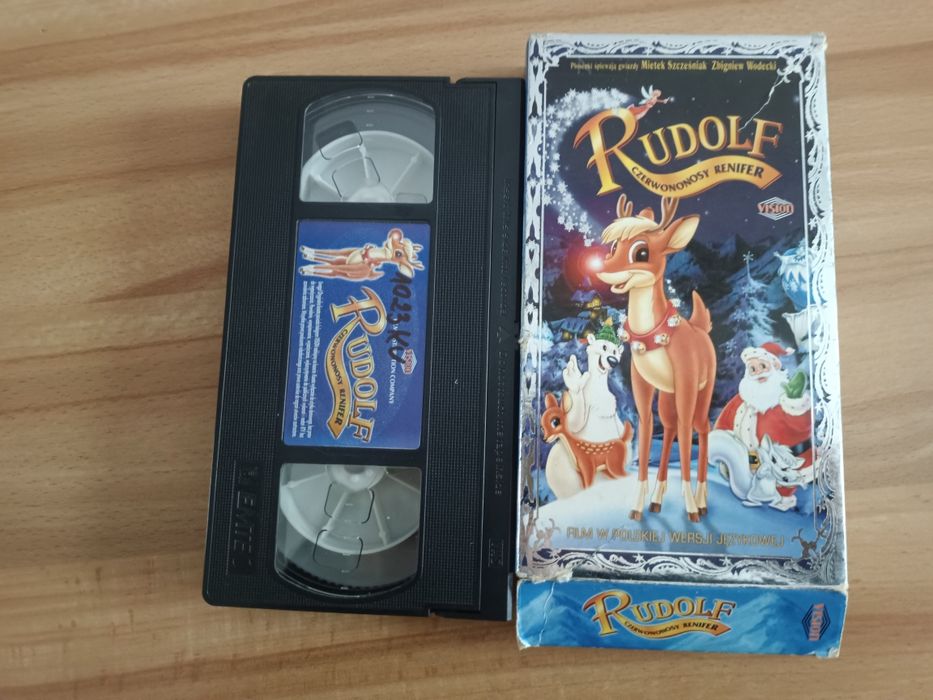 Rudolf czerwononosy renifer vhs