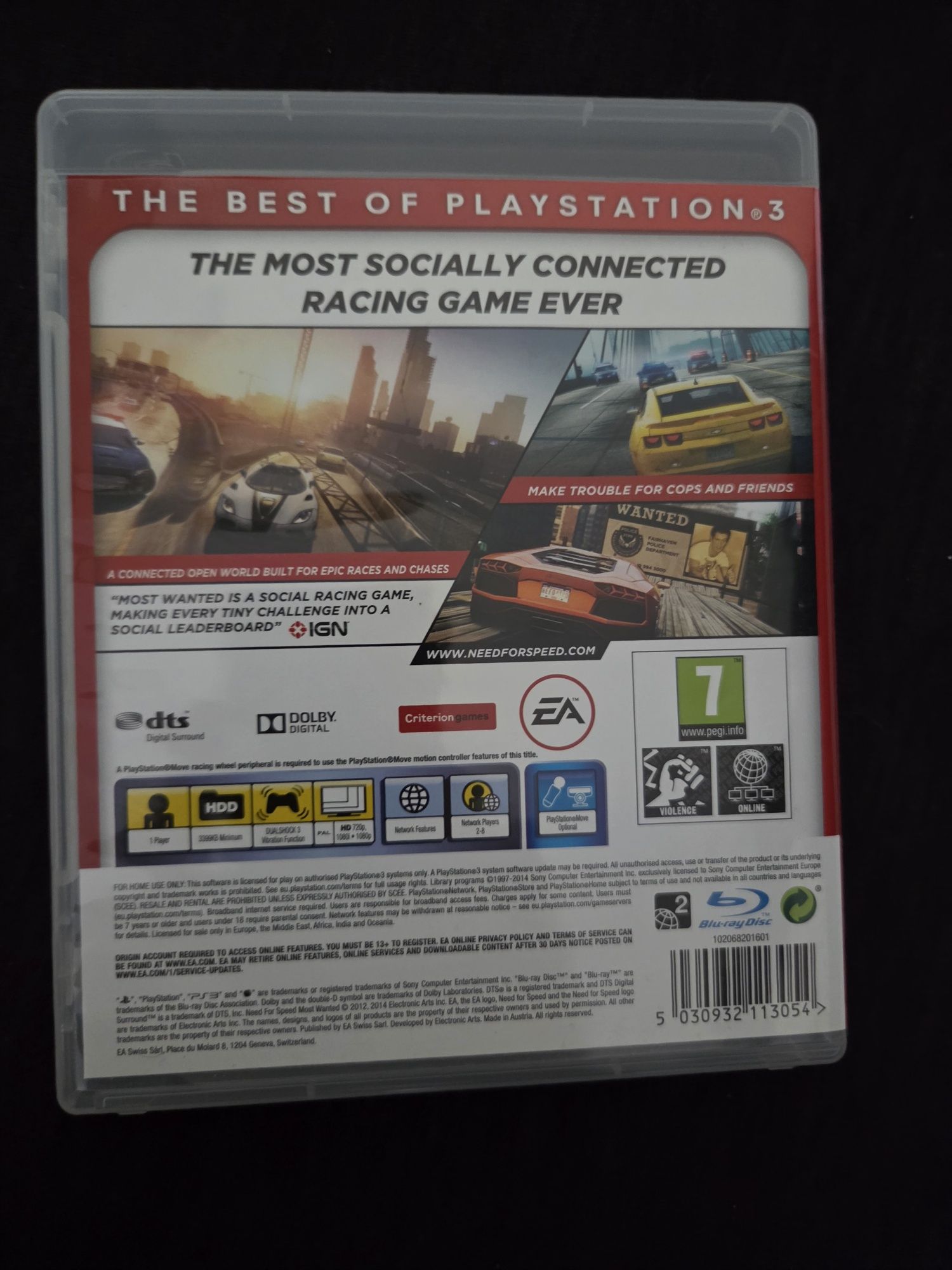 Need for Speed Most Wanted PS3