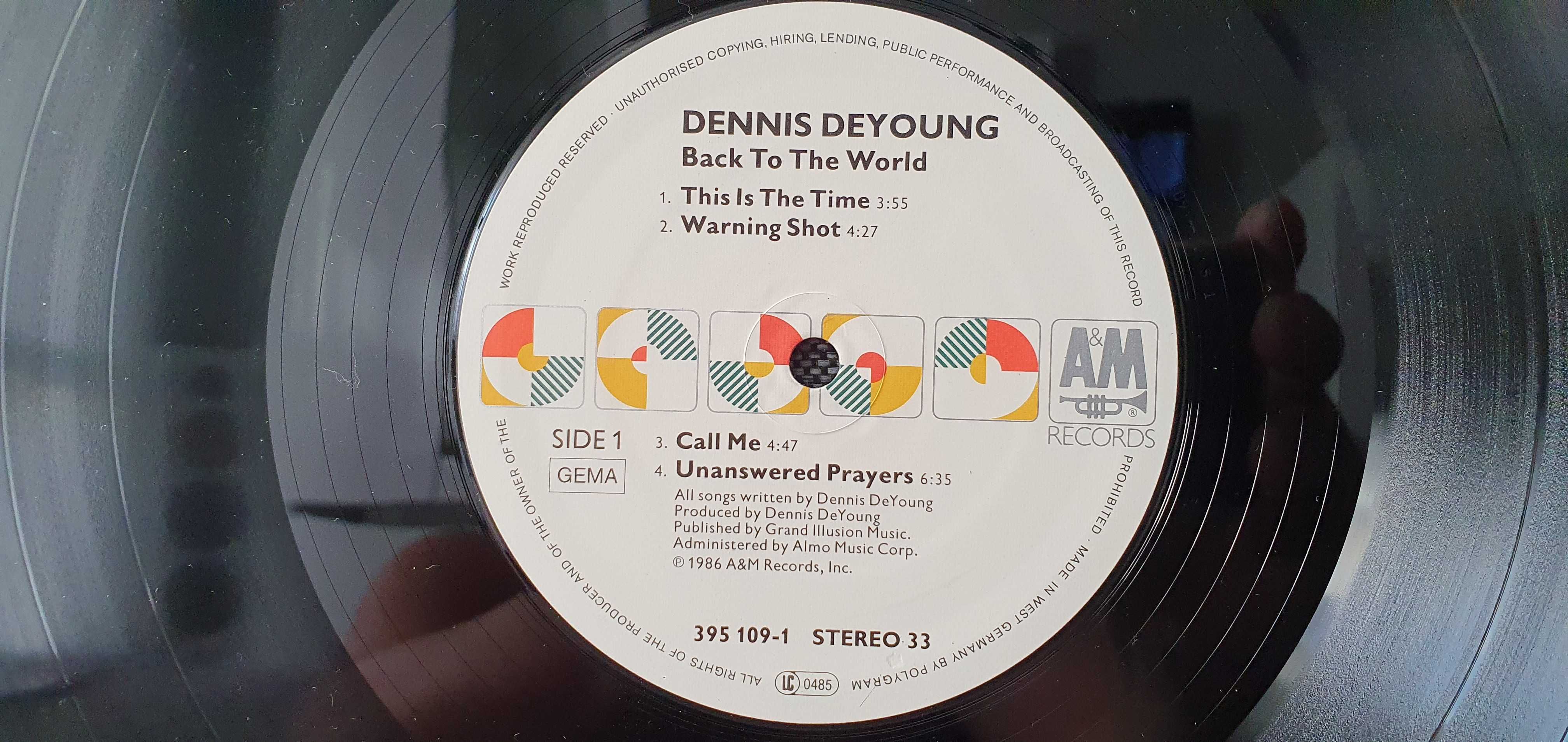 Dennis DeYoung – Back To The World