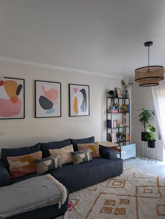 Sofá Cama Klast Home como novo (azul escuro)