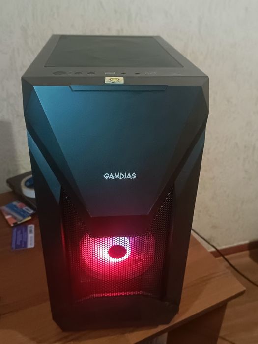 Игровой Пк i3 10100f Asus Tuf 1650 4gb ssd m2 128gb hdd1t oзу16gb 700w