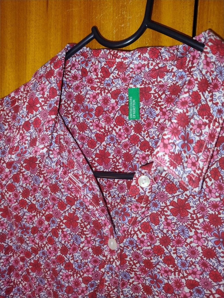 Camisa Benetton - tamanho S