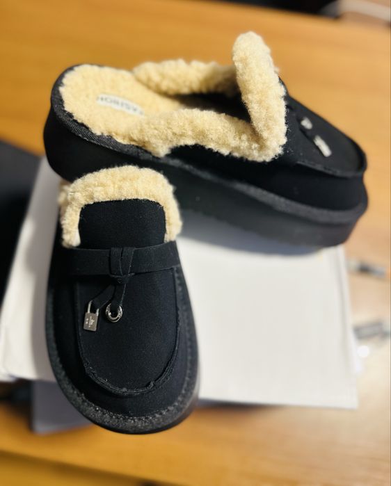 Зимові жіночи сабо без пяточки