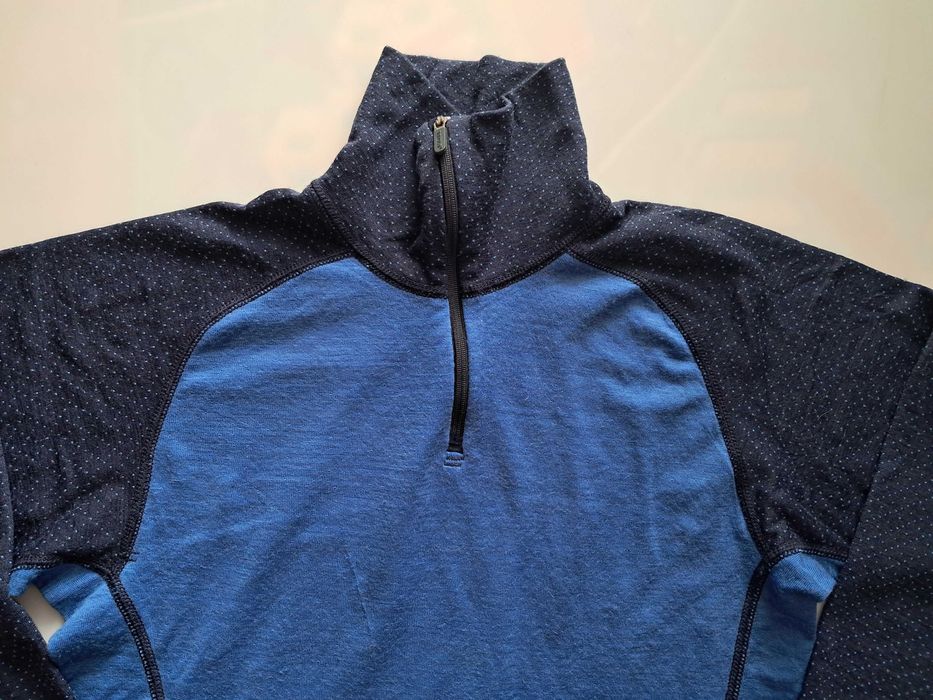 Koszulka termiczna Devold merino wool, half zip r. 14 lat