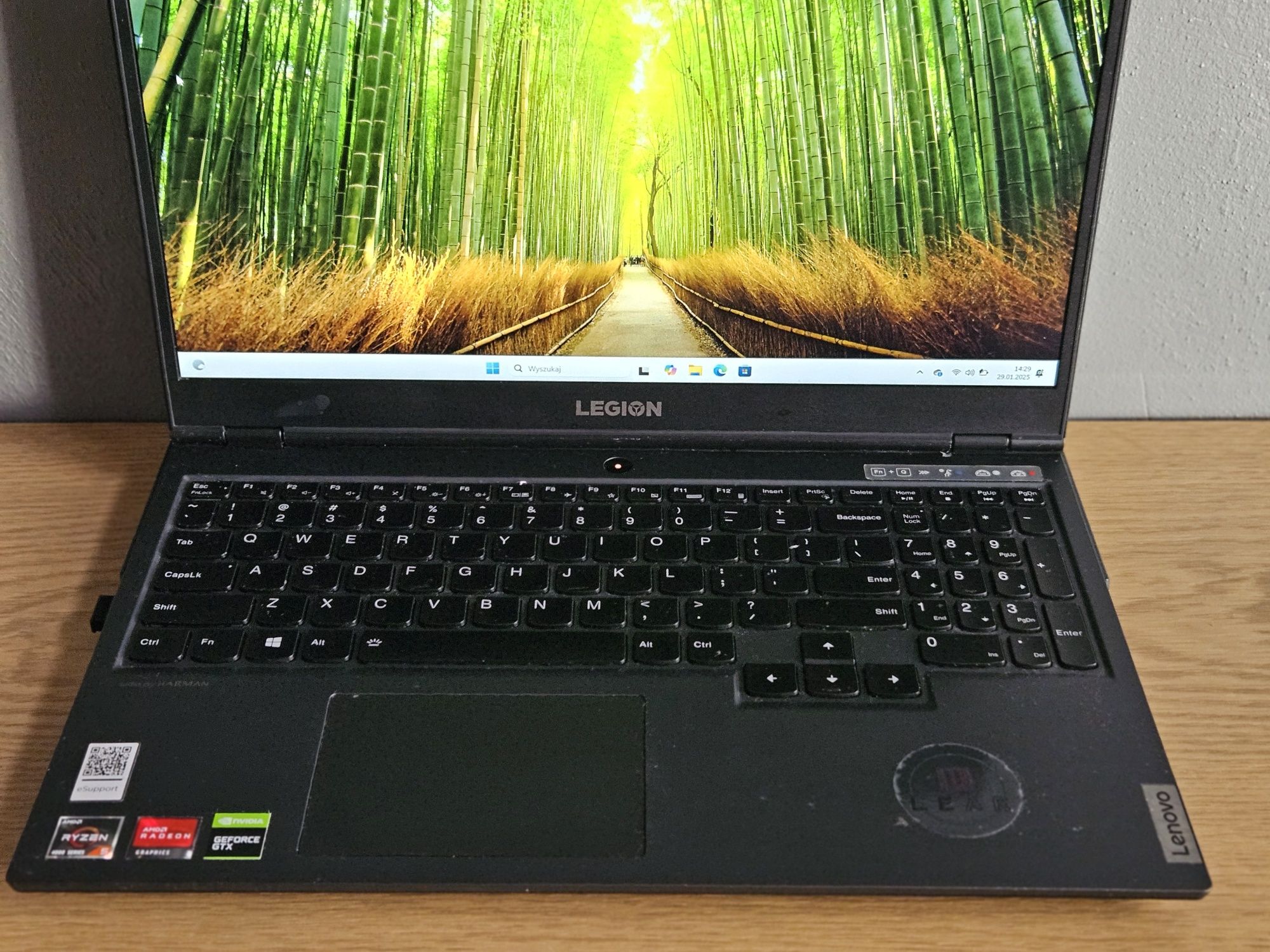 Laptop Gamingowy Lenovo Legion 5 WIN11 Ryzen 5 16GB 1TB GTX 1650