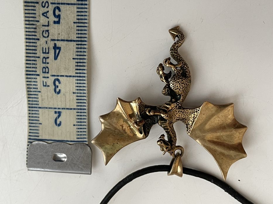 Латунь подвески кулоны - Дракон , Аммонит и голова Дракона