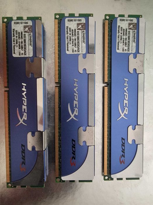 Conjunto de 3 memorias