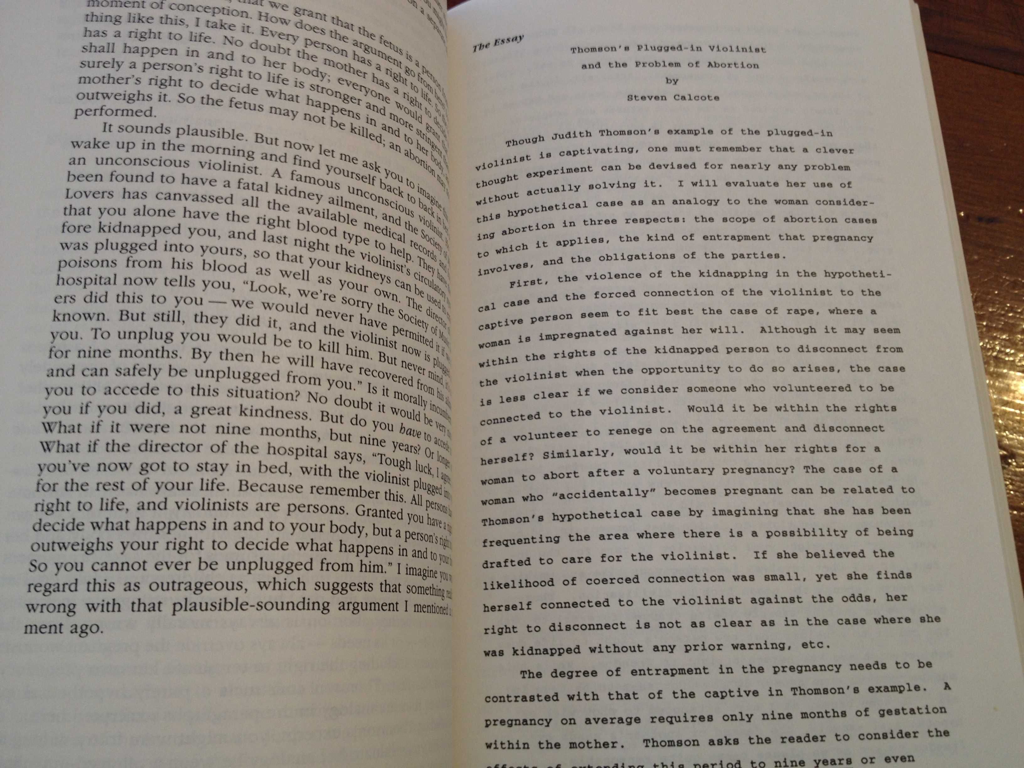Hugo Bedau - Thinking and writing about Philosophy