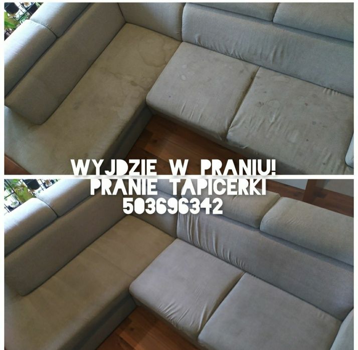 pranie czyszczenie tapicerki  meblowej