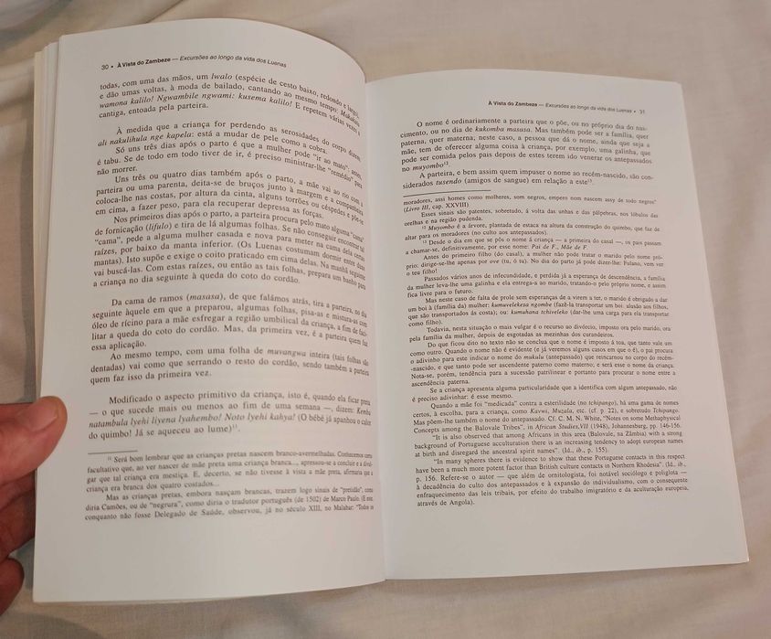 Livro À Vista do Zambeze