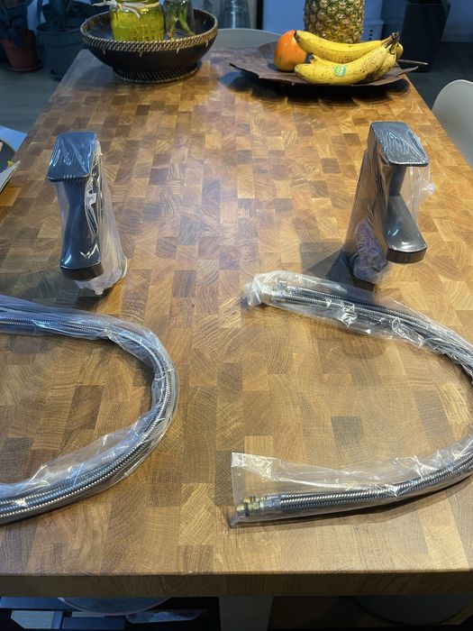 Torneira preta , mono comando, 2 unidades