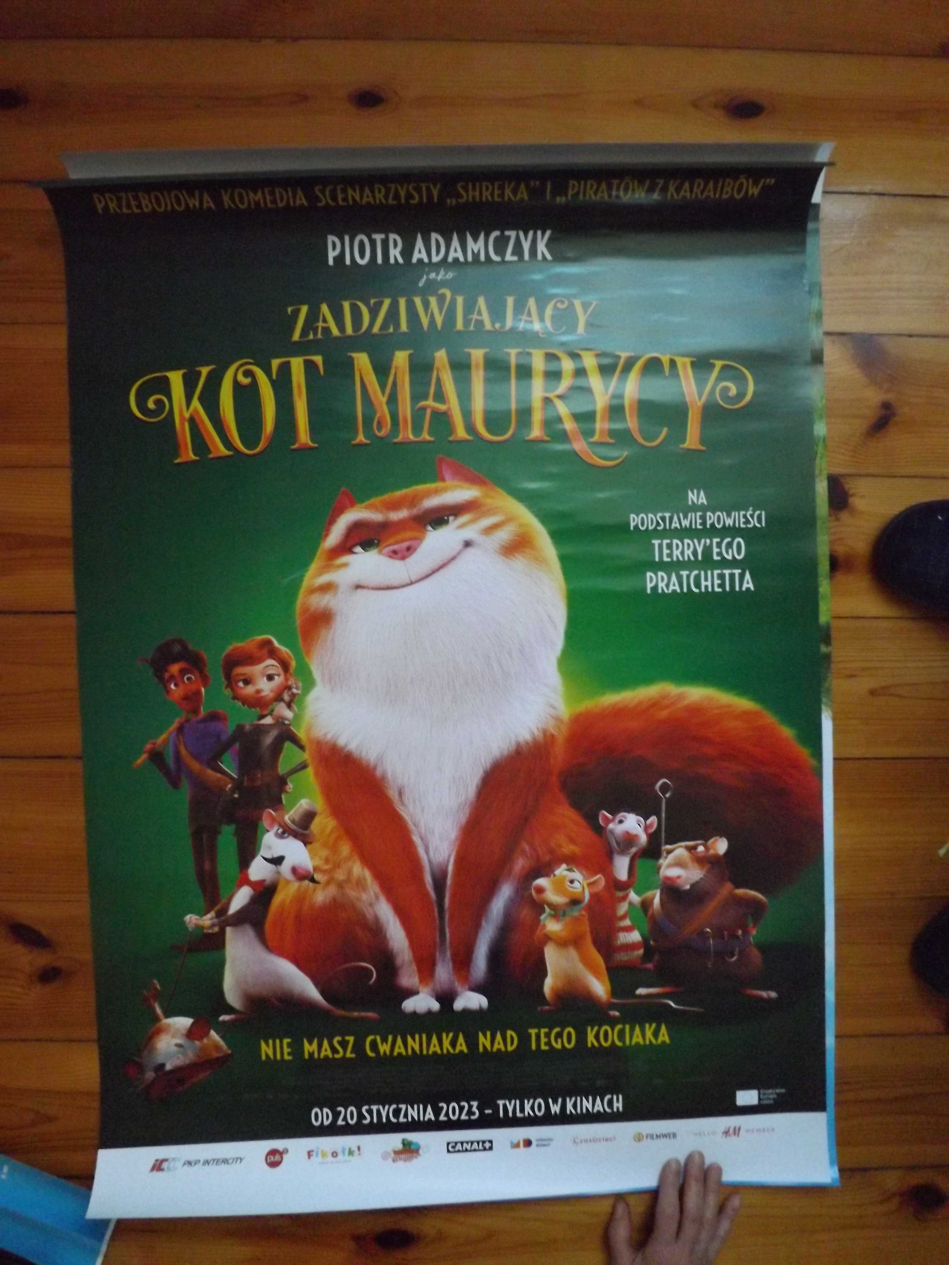 Plakaty z kina bajki filmy Sing2 i inne Wonka