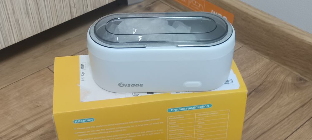 Myjka ultradźwiękowa model JX-911 marki Gisaae.