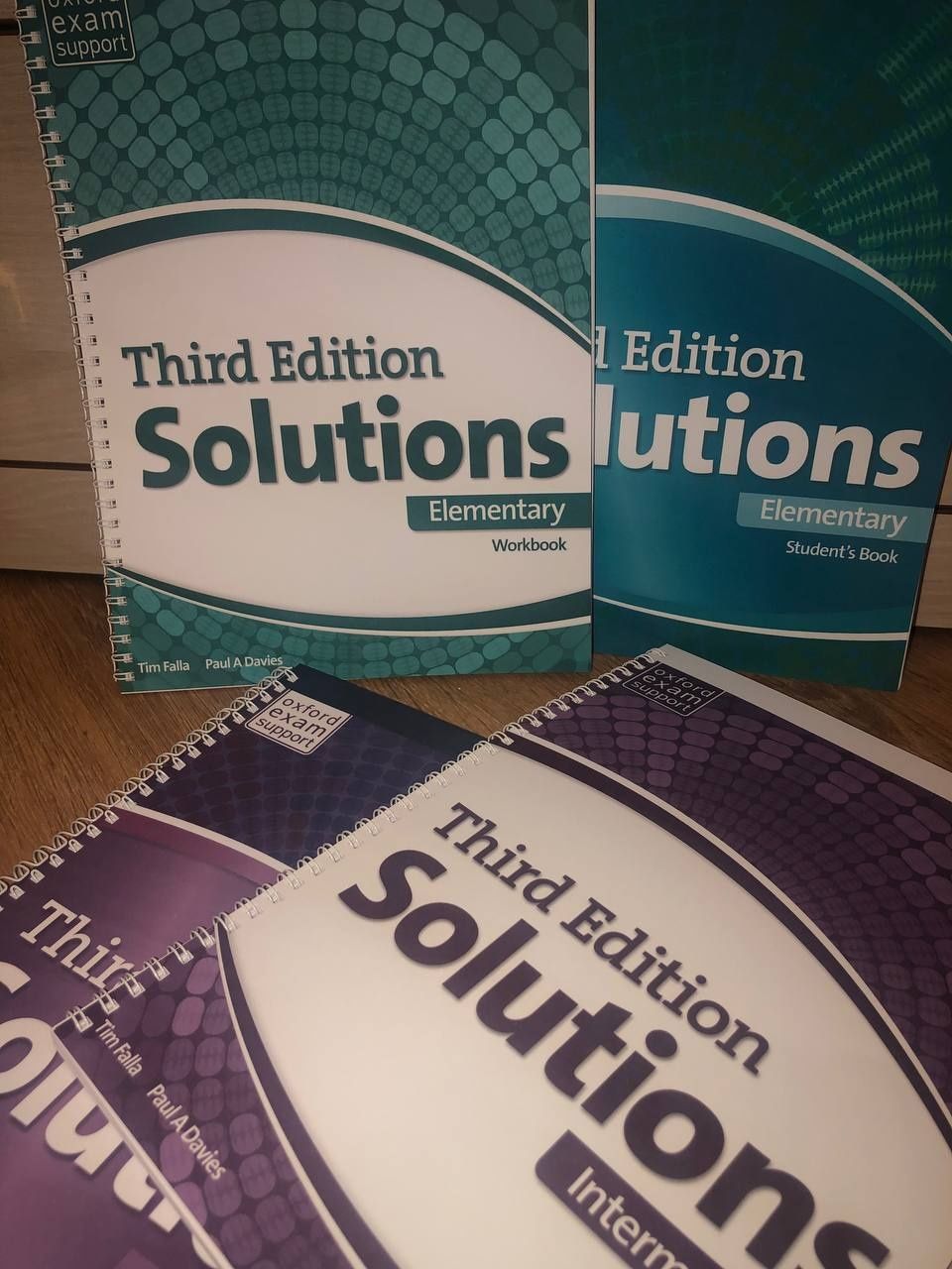 Solutions 3- 2 third edition Students book + Workbook ( 2-3 видання)