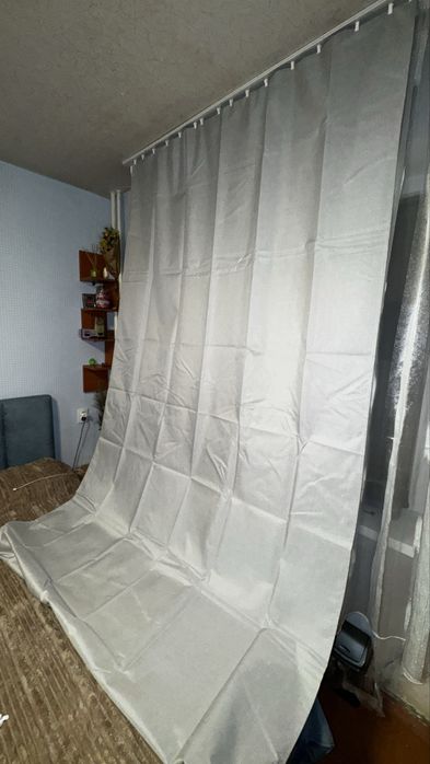 Штора - блекаут Airida 150•270 см срібна