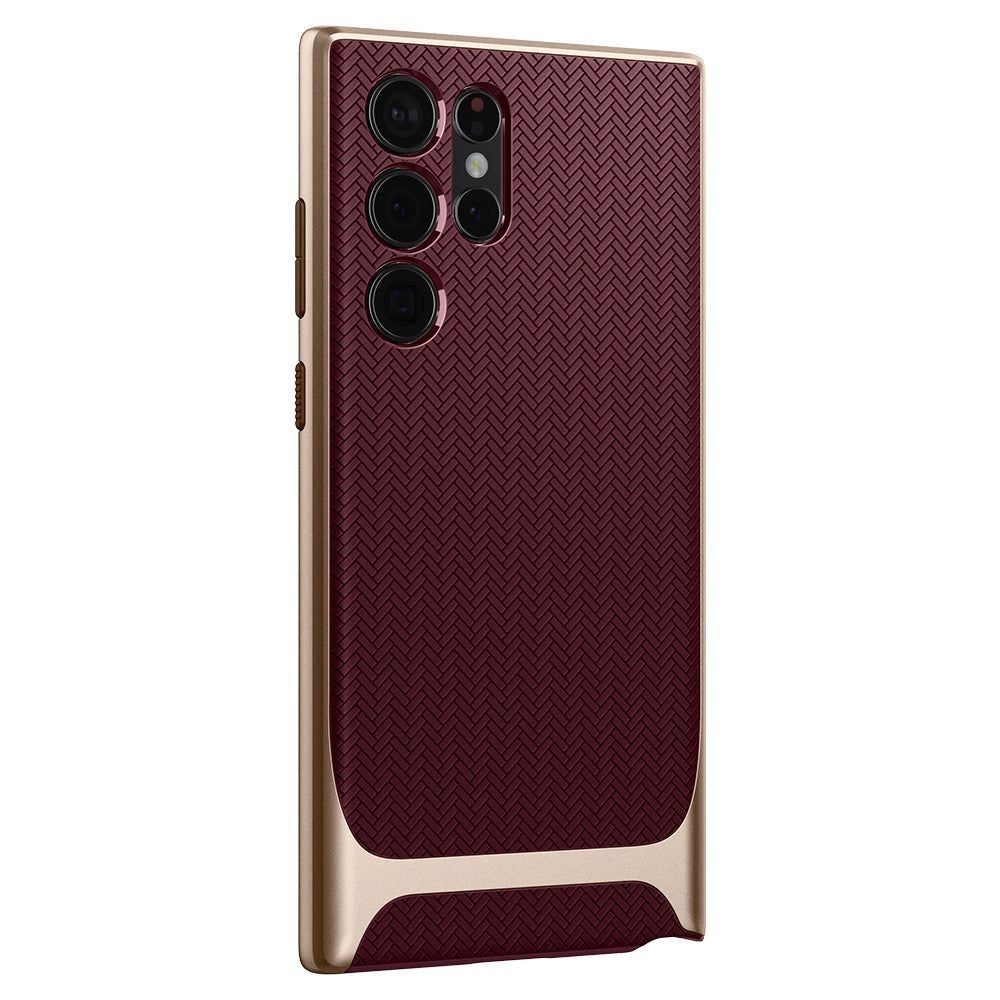 Etui Spigen Neo Hybrid Do Galaxy S22 Ultra Burgundy