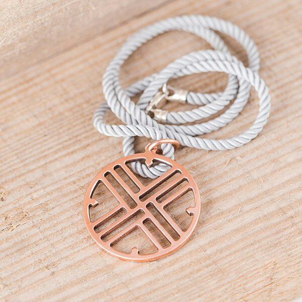 Оберег славянский медный ручной работы Путник .