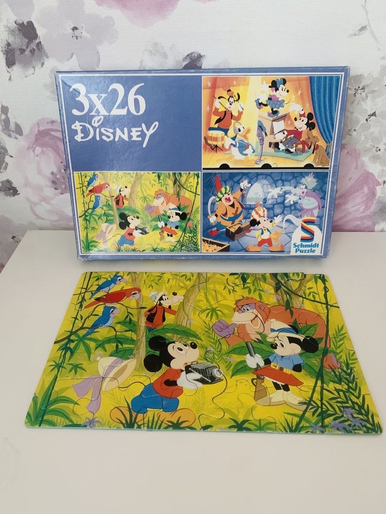 Puzzle Disney Myszka Mickey vintage Walt Disney
