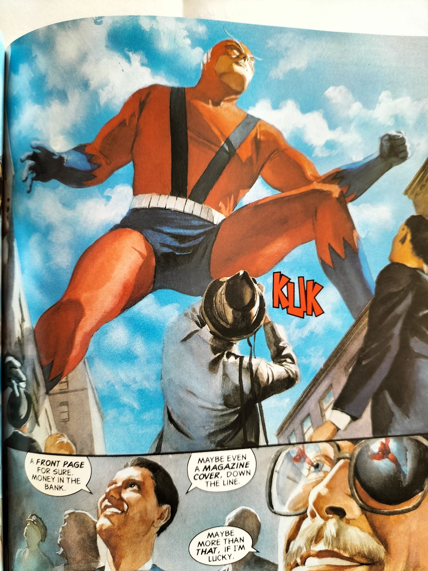Livro Marvels de Alex Ross e Kurt Busiek