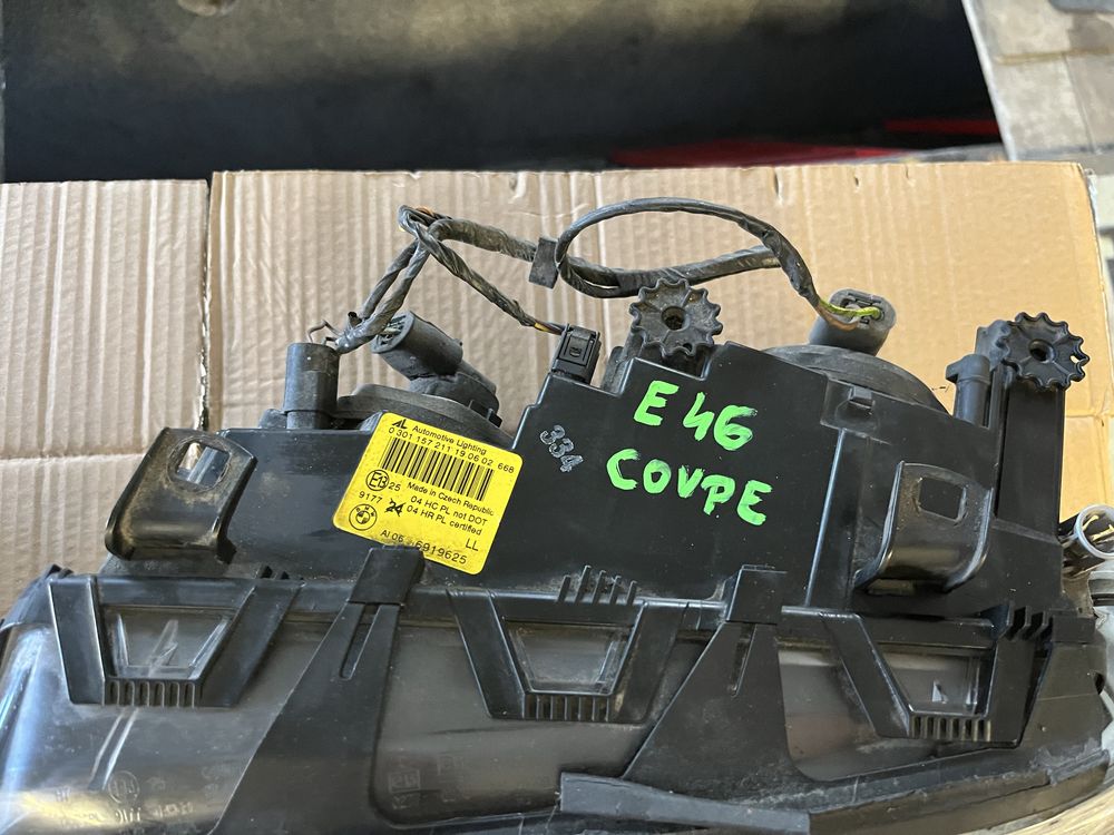 Bmw e46 lampy przednie przód coupe,cabrio bosch europa