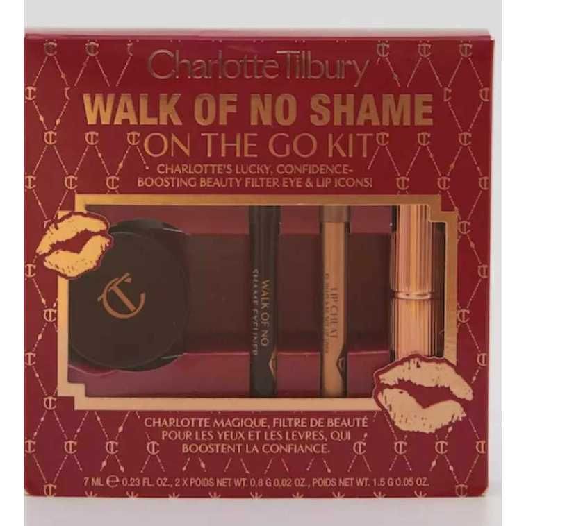 Zestaw do makijażu Charlotte Tilbury- WALK OF NO SHAME