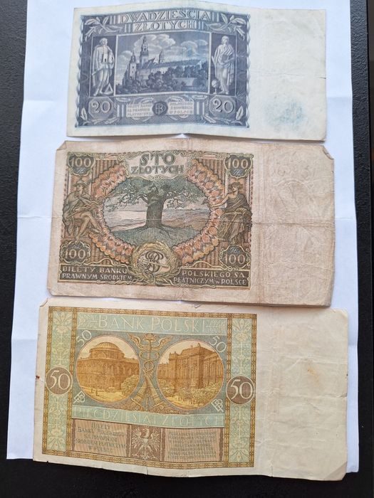 Stare banknoty polskie