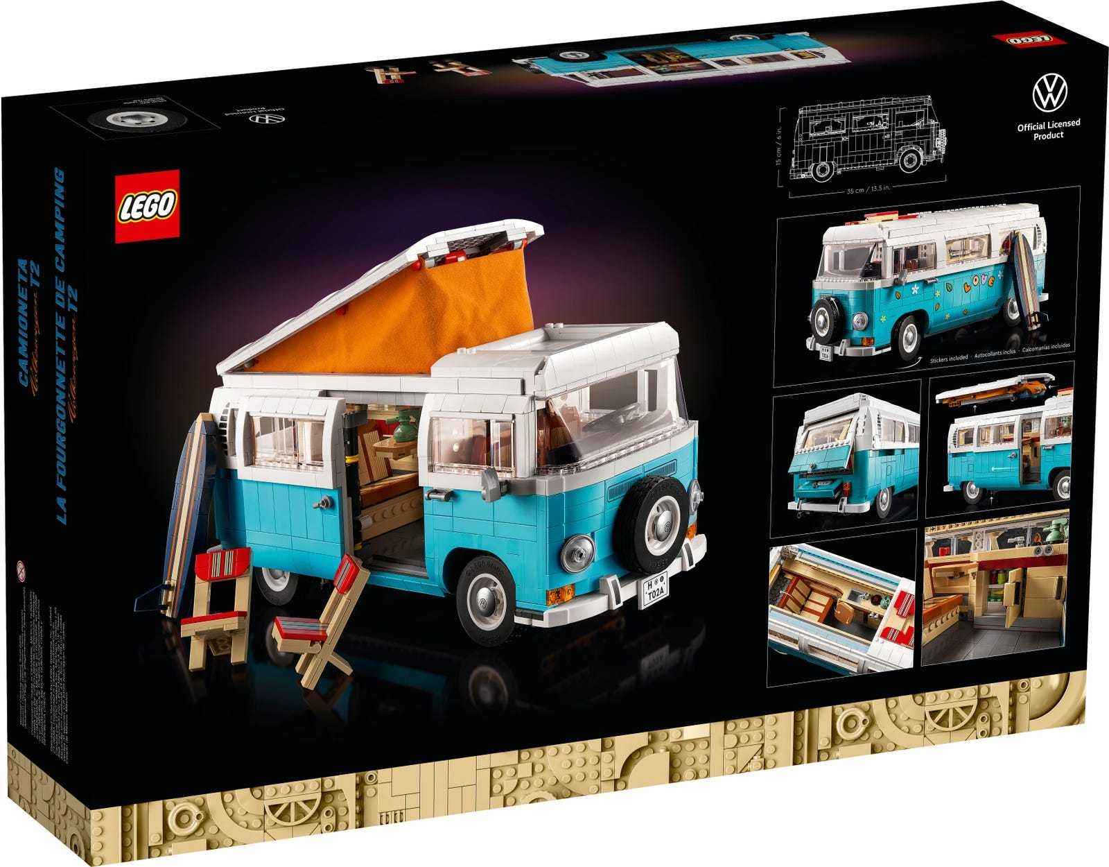 LEGO 10279 Creator Expert - Mikrobus kempingowy Volkswagen T2