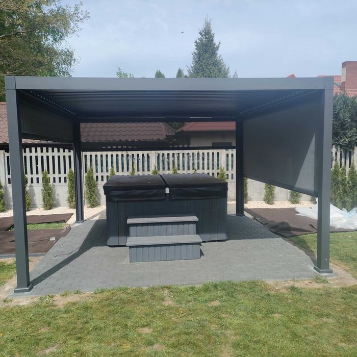 -10% Pergola Ogrodowa Aluminiowa 4x4 Zadaszenie Tarasu Cała Polska