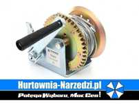 Wyciągarka linowa korbowa lina 10 m 545 kg / 1200 lbs